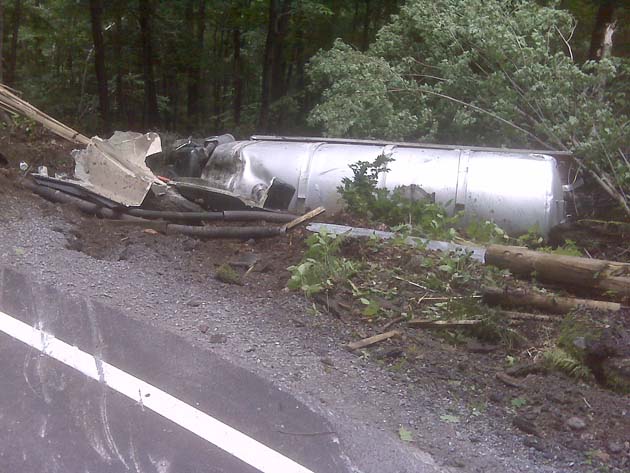 Tanker Truck Crash