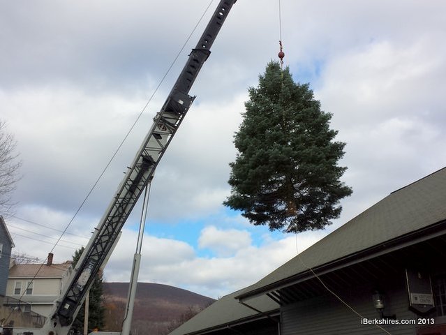 North Adams Christmas Trees Placed; Lighting Set Dec. 4 / IBerkshires ...